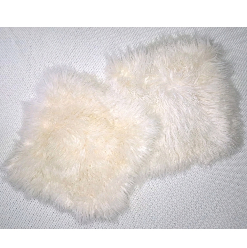 Tibetan Lamb Fur Pillow Case Covers